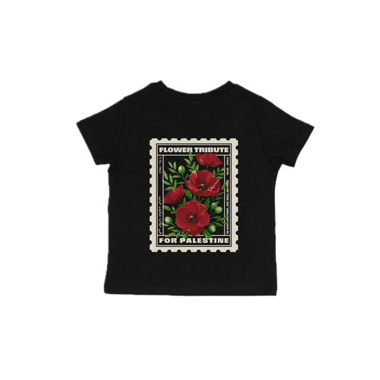 Black Kids T-Shirt | Poppies