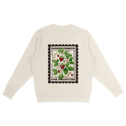 Natural Sweatshirt | Strawberries