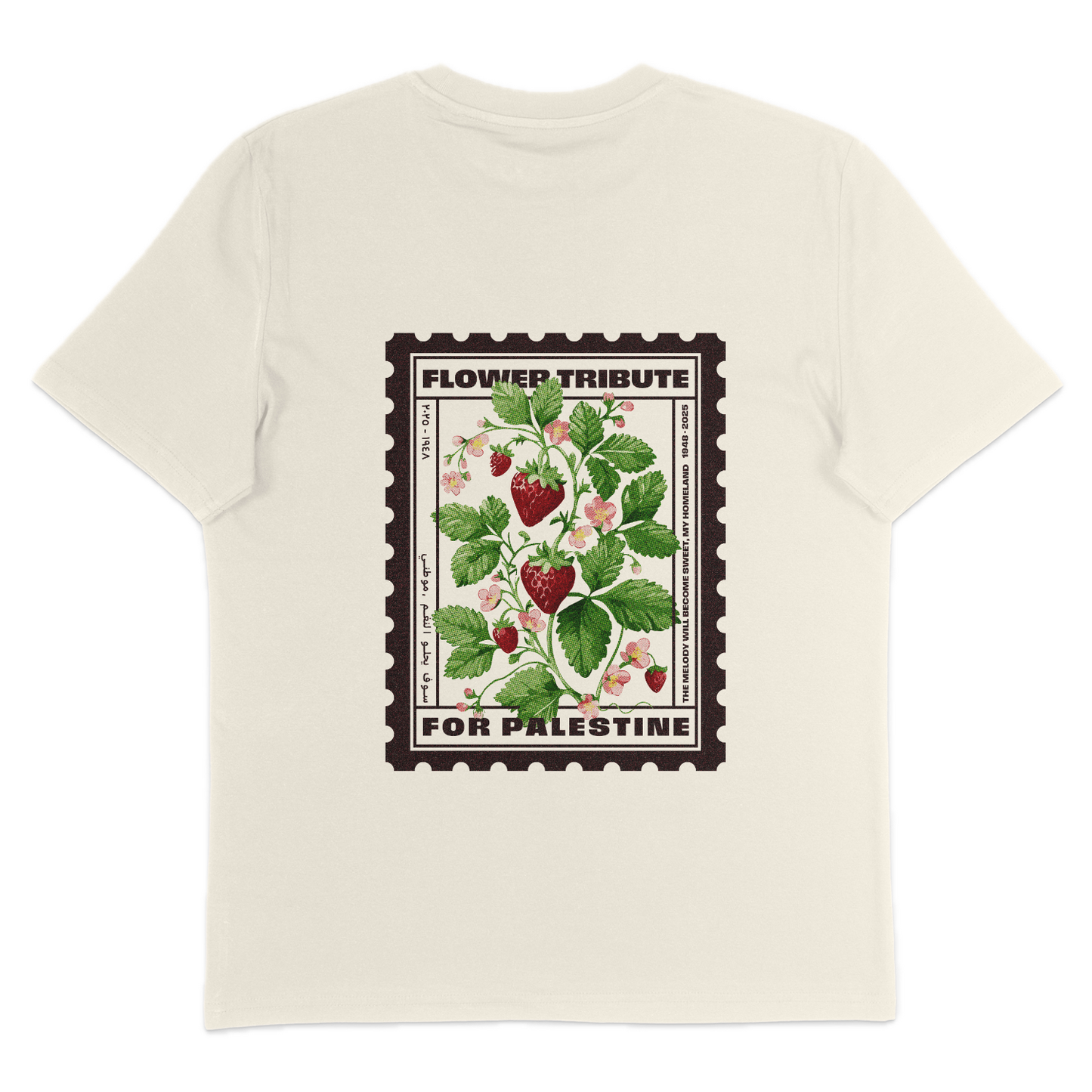 Natural T-Shirt | Strawberries