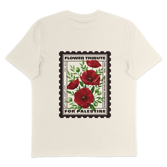 Natural T-Shirt | Poppies