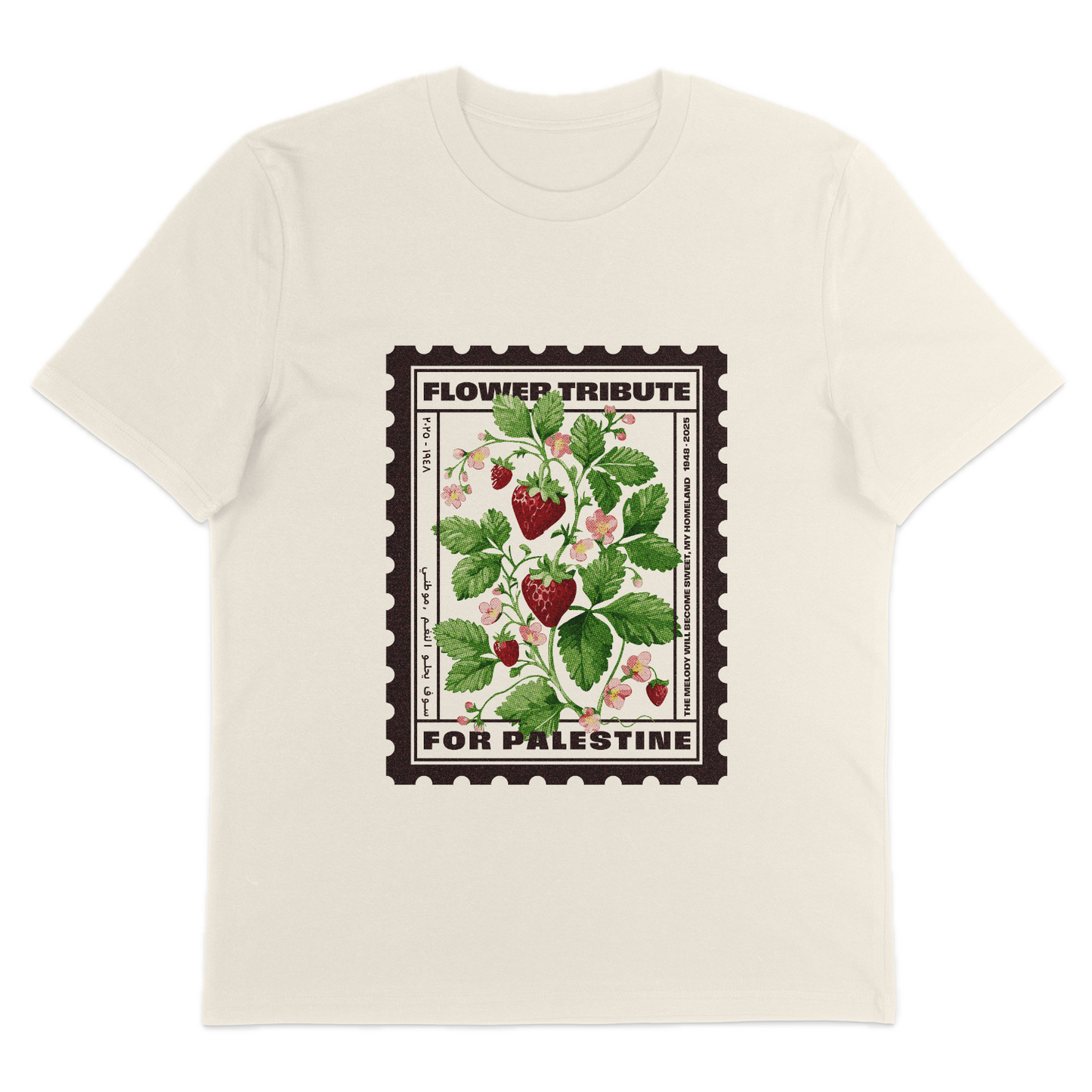 Natural T-Shirt | Strawberries