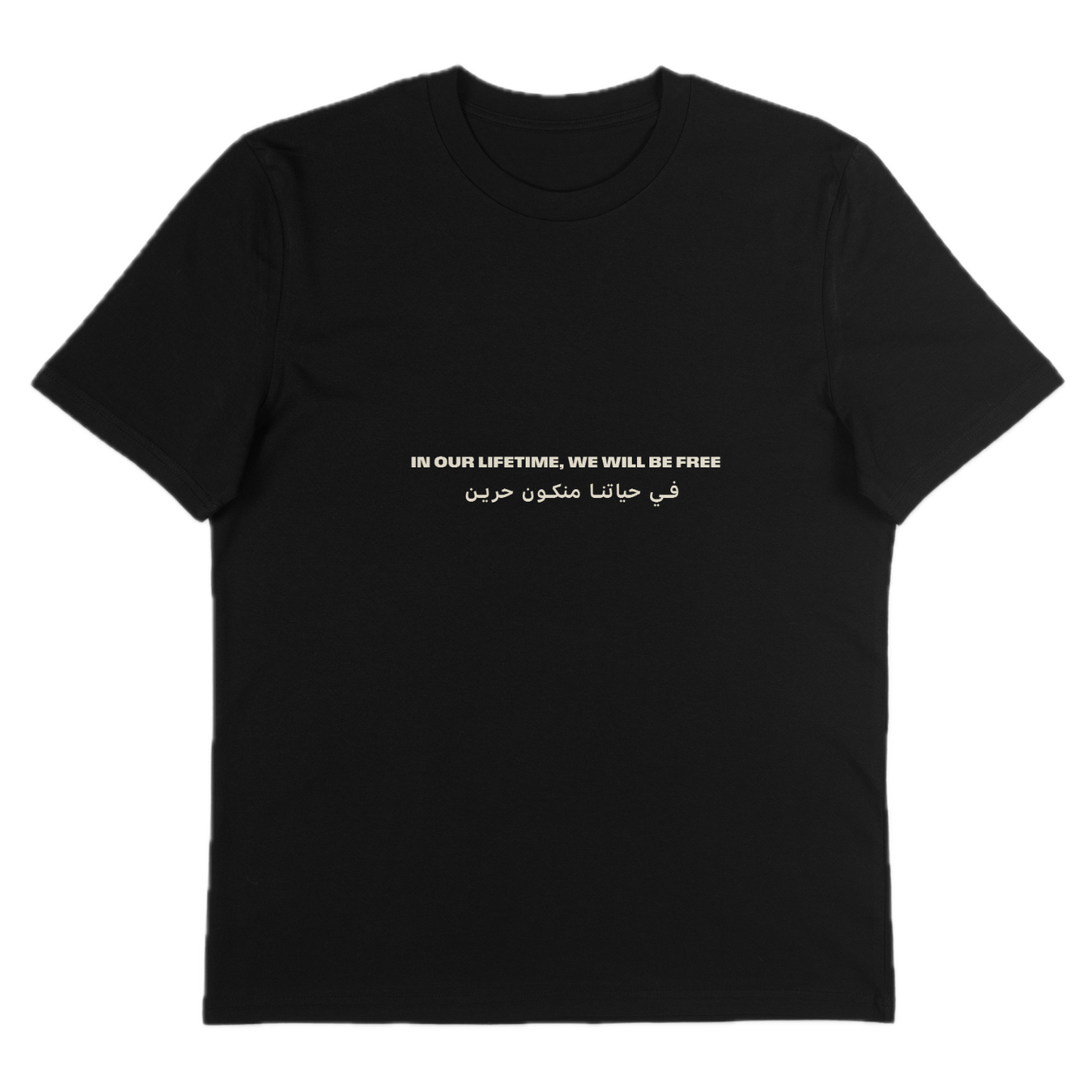 Black T-Shirt | Poppies