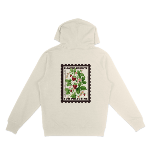 Natural Hoodie | Strawberries