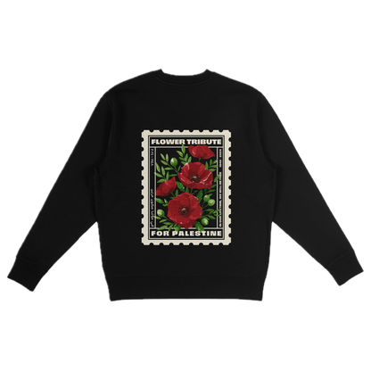 Black Sweatshirt | Poppies